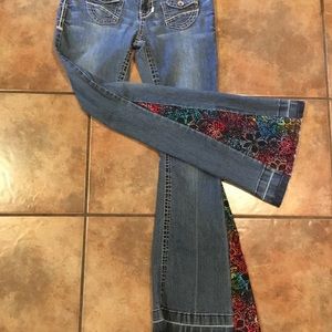 Unique Bell bottom jeans